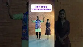 6 Steps Dodhiya Garba #dance #garbasteps #folkdance #ytshorts #garbalover #tutorial #performance
