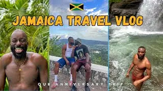 OUR FIRST VLOG | ANNIVERSARY TRIP TO JAMAICA 🇯🇲