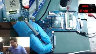 Reparacion Toshiba C50 PT10F que no enciende. Sin cortes..