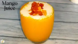 Mango Juice Seasonal| 5-minute Recipe! Mango 🥭  Recipe| Healthy Summer Drinks Fresh Mango Juice