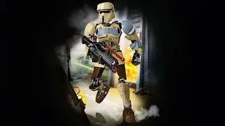 Lets Brick Lego Star Wars - 75523 - Scarif Stormtrooper