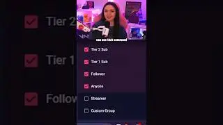 How to create EXCLUSIVE chat commands for your stream! #lumiastream #shorts