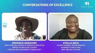 Stella BIDA & Simidele ADEAGBO, First African Woman Olympian in Skeleton, Obama Foundation Leader