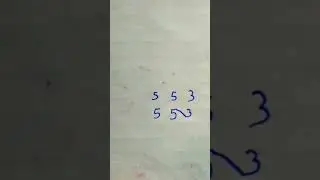 How to drow number dog 553...#short #dog #youtube #transition