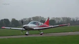BRM Aero Bristell B23 PH-PSM (ex ok-brm) Teuge Airport 31 Okt 2022