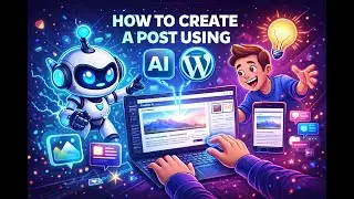 How to Create a Blog Post Using AI in WordPress | Fast & Easy Method