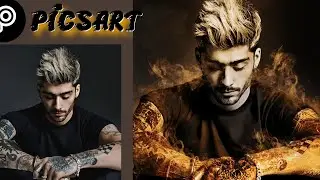 PicsArt Smokey/Fire Effect | Photo Manilulation |Photo Editing Tutorial |EASIEST WAY | TRENDING 2020