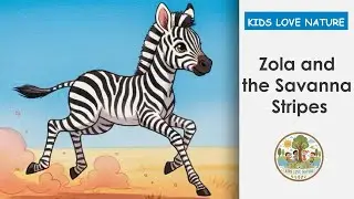 Zola & the Savanna Stripes | Zebra Facts, Stripes & Camouflage | Kids Read Aloud