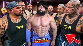 BEST BODYBUILDER VS CLEANER 💪😲  Anatoly GYM PRANK #2