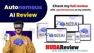 Autonomous AI Review & App Demo - Check my full review in the description box below 👇👇👇