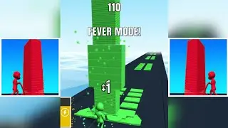 STACK COLORS BY VOODOO NEW GAMEPLAY WALKTHROUGH PART 1 | ALL LEVELS 1 - 5 |