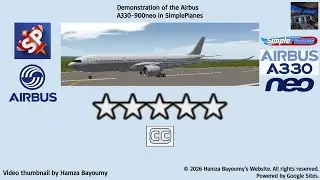 Demonstration of the Airbus A330-900neo in SimplePlanes