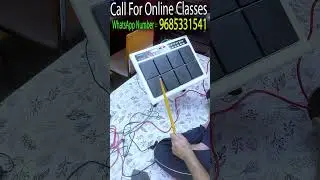 Learn How To Play Octapad Lesson -1 Learn to play the pad|Online OCTAPAD Class ||CONGO PATTERN #Beginners