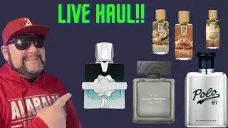 LIVE FRAGRANCE HAUL. 1ST IMPRESSIONS ON NEW POLO 67 EXTREME AND AROMATIX FROSTBITE.