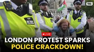 London Protest Chaos LIVE: Dozens Arrested as Police Break Up London Palestine Action Protest