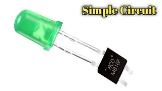 220 Volt AC Power Circuit || Simple Electronic Circuit / using 220V Ac only