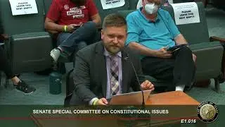 Texas Senate Hearing for Constitutional Carry HB 1927