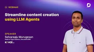 Streamline content creation using LLM Agents | Document360 Webinar