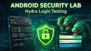 Login Security Testing on Android Using Hydra | Ethical Lab