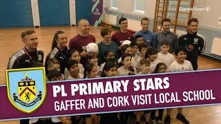 COMMUNITY | Sean Dyche & Jack Cork Visit Local School