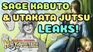 Sage Kabuto & Utakata Jutsu Animated LEAKS + Speculations! | Naruto x Boruto Ninja Voltage | NxB NV