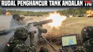 DITAKUTI NEGARA TETANGGA! Inilah Deretan Jenis Senjata Rudal Penghancur Tank Andalan TNI 2025