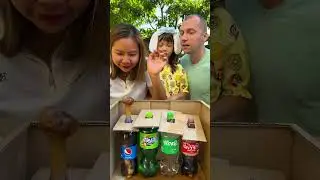 Pepsi Fanta Sprite CocaCola VS Mentos CHALLENGE 😂 GamGam Family