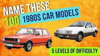 100 1980s Car Models Quiz
