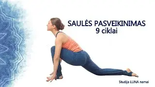 Joga I Saulės pasveikinimas. 9 ciklai (Surya Namaskar)