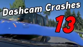 BeamNG Drive - Dashcam Crashes Real Life Sounds #13