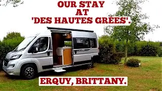 CAMPING 'DES HAUTES GRÉES'. ERQUY, BRITTANY. FRANCE ROAD TRIP,  SEPT' 2020.