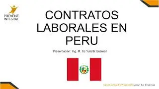 Tipos de contratos laborales en Perú