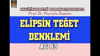 AG83 Elipsin Teğet Denklemi