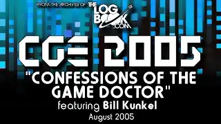 Classic Gaming Expo 2005: Confessions of the Game Doctor with Bill Kunkel