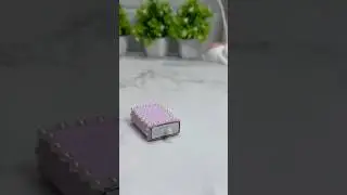 Mini Matchbox Drawer 💗✨ | Best out of waste | rate it !! | #shorts #ytshorts |