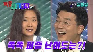 [지식실험] 쪽쪽퍼즐 난이도는?  [퍼즐특급열차] | KBS 19940905 방송