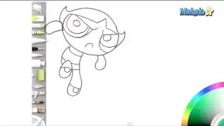 How to Draw Buttercup from Powerpuff Girls - Character Breakdown