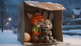 Abandoned Judy and Nick Face Danger but Are Rescued by a Kind Sloth 🦥❤️ | Emotional Rescue Story