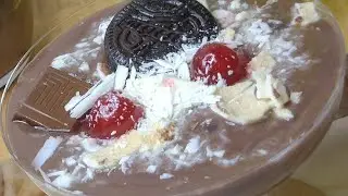 pav&ecirc; floresta negra #receitasparaum