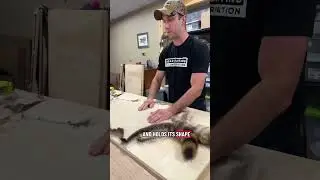 Blocking fur before sewing fur garments
