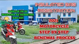 2021 MOTORCYCLE REGISTRATION RENEWAL | new LTO CARMONA  | INSULATED BAG REGISTRATION |KBLBS