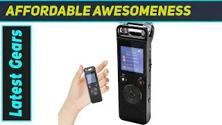 Лучший цифровой диктофон 32G? Тест диктофона с голосовым управлением!