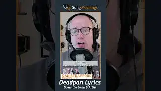 Deadpan Lyrics - Number one songs of 1999