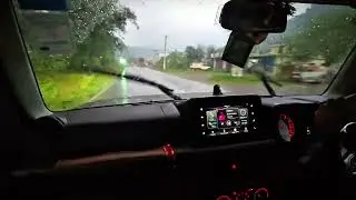 Raindrops, river flows, and mountain peaks. #nature #uttarakhand #carpov #contentcreator 