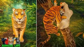 This TIGER is OVERPOWERED in ROBLOX JUNGLE LIFE