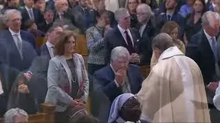 Communion Antiphon + Let Us Break Bread Together