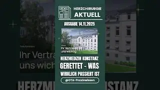 Herzmedizin Konstanz gerettet &ndash; was wirklich passiert ist #shorts