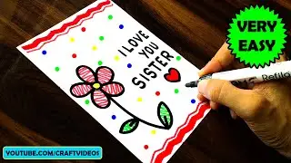 SISTER DAY CARD EASY