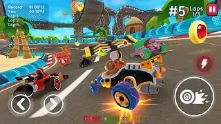 Starlit On Wheels: Super Kart Gameplay Android