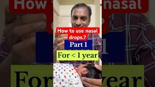 How to use nasal drops for infants.?? #newborncare #drsagul